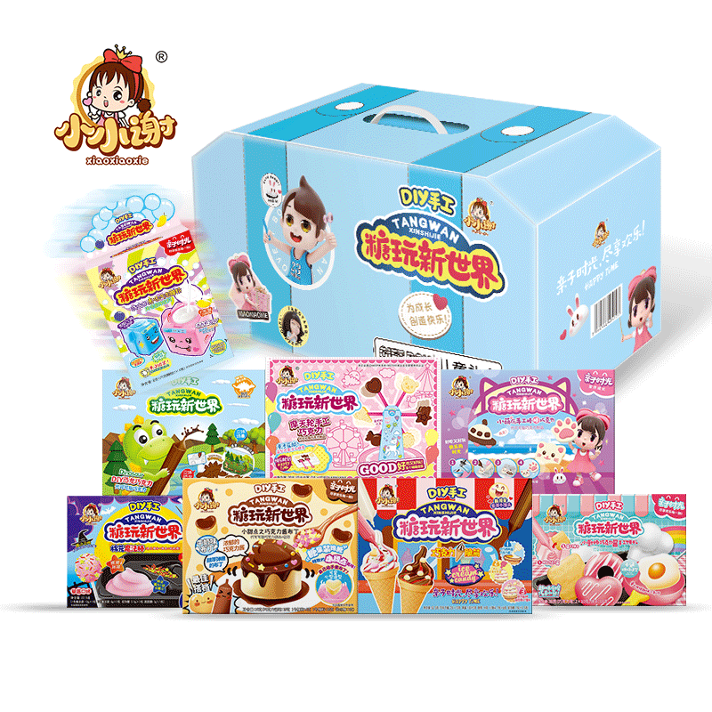 儿童食玩中国手工DIY日本糖果