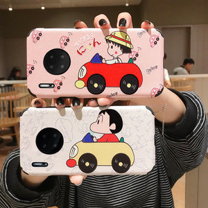 苹果12手机壳情侣SE卡通mini蜡笔小新丸子iPhone12pro蚕丝浮雕X可爱女XR新款xsmax软套8plus全包7p防摔11超薄