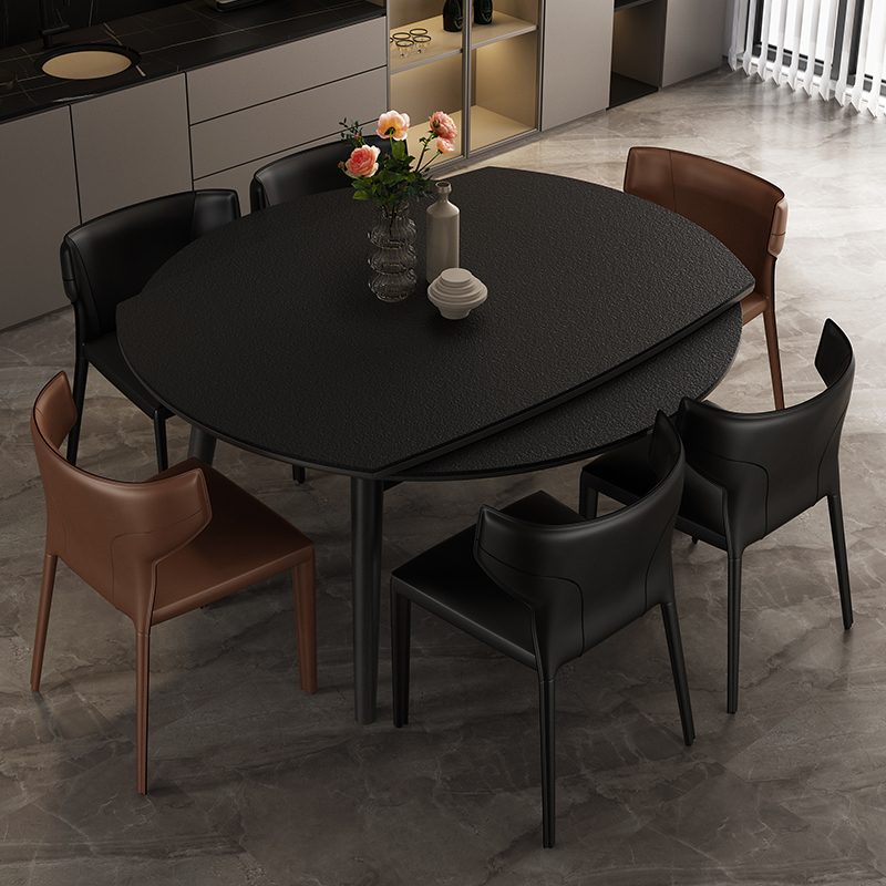 高端可折叠伸缩方变圆桌