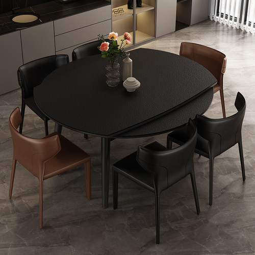 高端可折叠伸缩方变圆桌