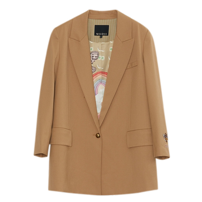 谜底西装外套女2023秋季