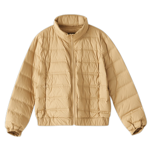 谜底2022冬季新品舒适保暖鸭绒合体短款羽绒服女229MY6216