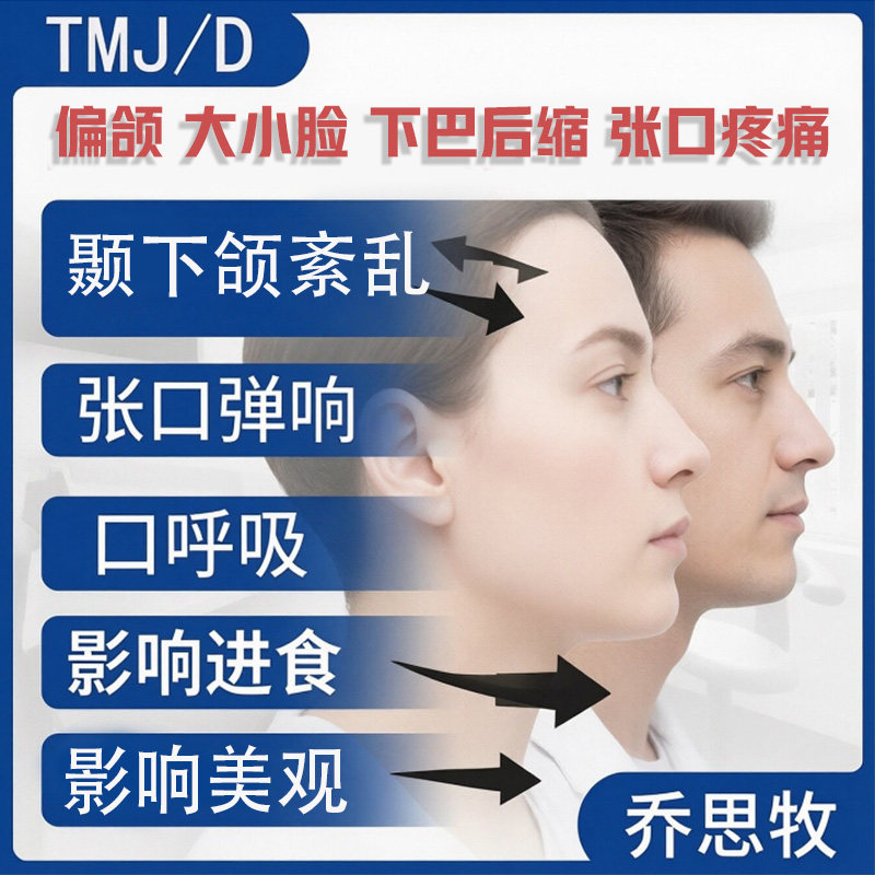 TMJ/D大小脸矫正弹响颌垫