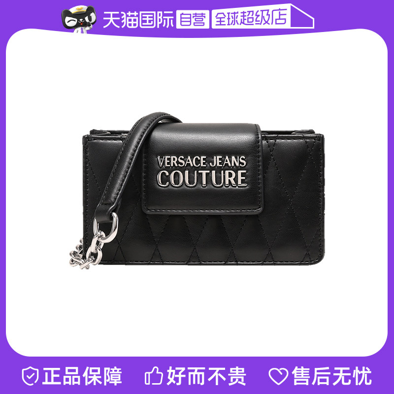 【自营】VJC范思哲 女士LOGO标志手拿包单肩斜挎包74VA4BBB ZS409