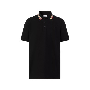 专属标识刺绣 BURBERRY博柏利 POLO衫 男款 80537731商务 短袖
