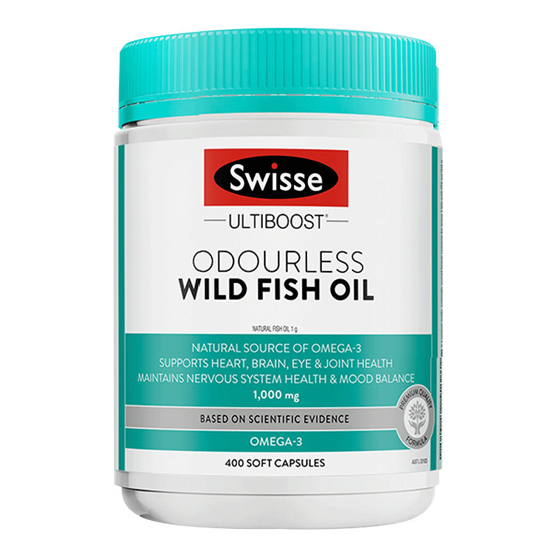 swisse 深海鱼油1000mg400粒超大容量 2029.1 保税直邮 家庭版