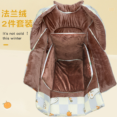 【超厚加大】挡风被防寒法兰绒