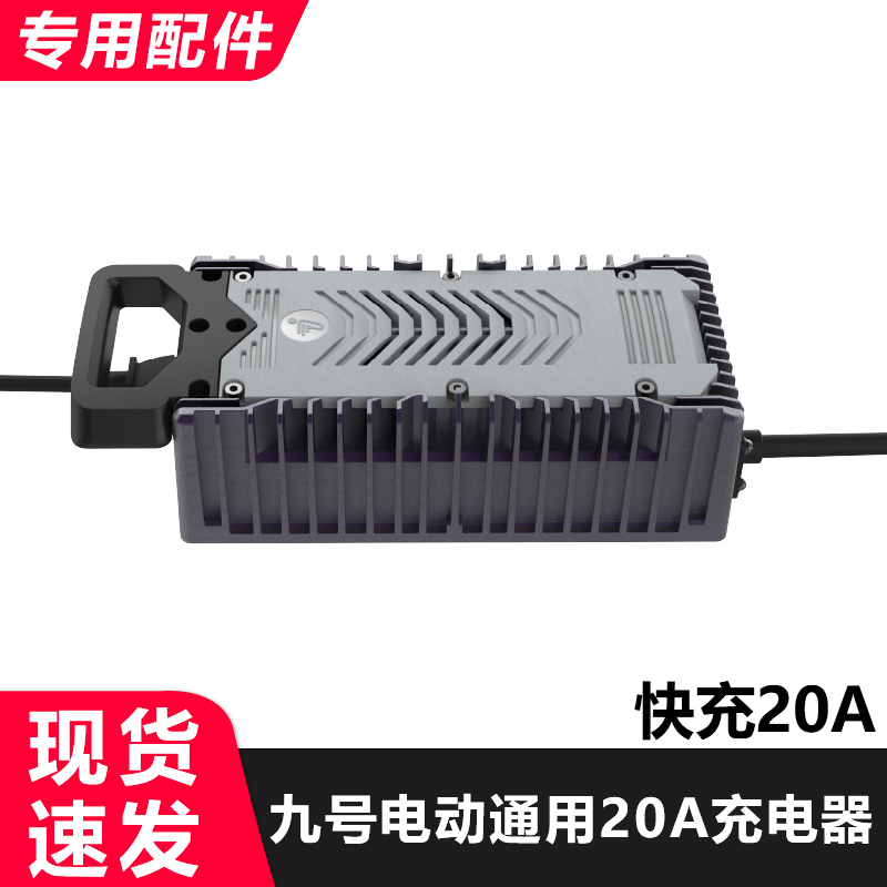 九号电动车新国标20A充电器