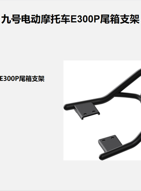 九号电动车摩托车E300P后货架e系列原厂尾架e300pmk2尾箱支架配件
