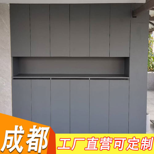 太空铝阳台储物柜防水防潮成都