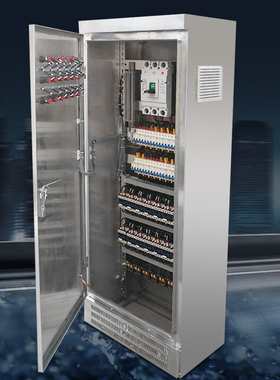 不锈钢户外风机成套控制柜XL-21低压动力柜双电源开关电机启动柜