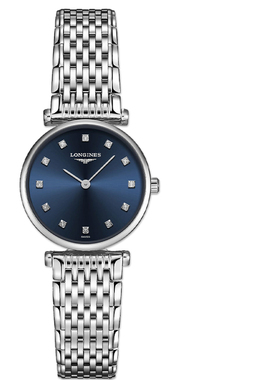 瑞士Longines浪琴正品手表嘉岚系列钻石女表L4.209.4.97.6