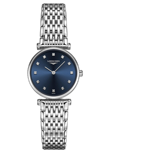 瑞士Longines浪琴正品 手表嘉岚系列钻石女表L4.209.4.97.6