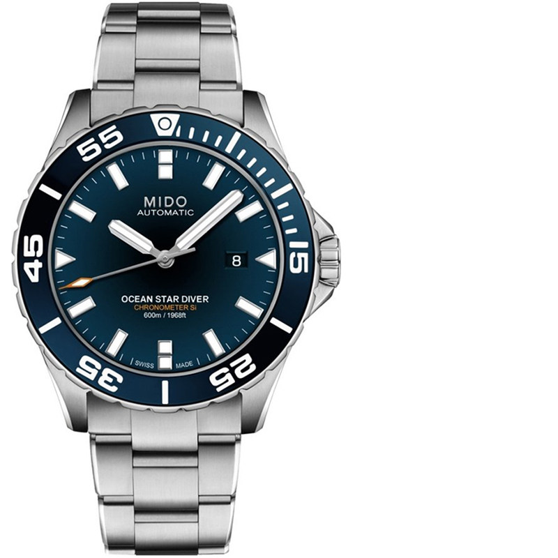 MIDO美度正品天文台男表领航者600m潜水机械表M026.608.11.041.00