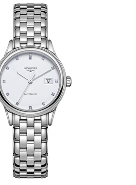 瑞士正品Longines浪琴军旗系列手表自动机械女表 L4.374.4.27.6