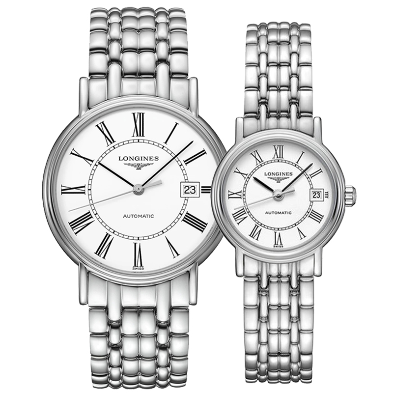 Longines浪琴正品瑰丽系列机械手表男/女情侣对表L4.921.4.11.6