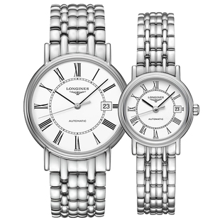 Longines浪琴正品瑰丽系列机械手表男/女情侣对表L4.921.4.11.6