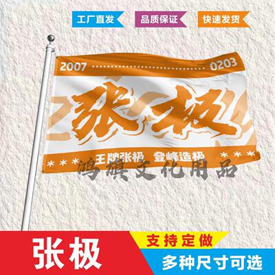张极应援大旗三代TF家族应援旗子定制时代少年团应援物饭制大旗