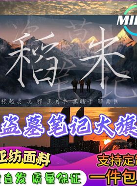 盗墓笔记大旗应援张起灵吴邪王月半黑瞎子解雨臣大旗纪念旗应援旗