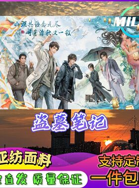 盗墓笔记大旗应援张起灵吴邪王月半黑瞎子解雨臣大旗稻米旗定制