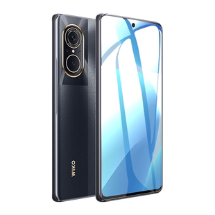 适用华为智选WIKO钢化膜维科LFT–AN00防窥全屏覆盖lftan00鸿蒙系统生态手机保护贴膜w1k0蓝光玻璃刚化模wik0