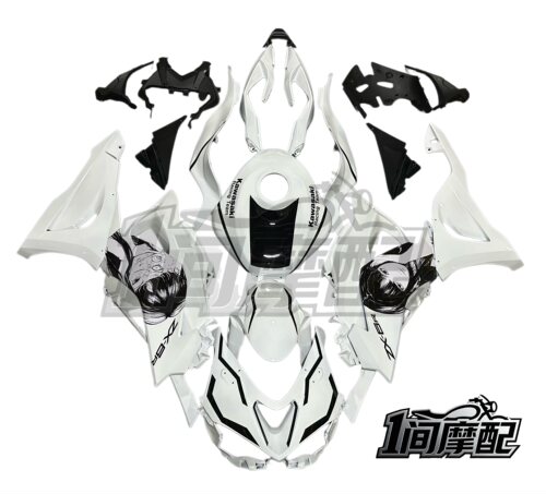 适用川崎忍者 Ninja ZX-6R 636 ZX6R 23-24款 全车外壳 版画定制