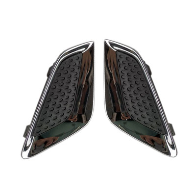 三菱欧蓝德前杠下饰板三角电镀盖