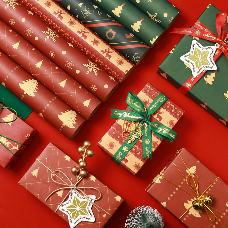 圣诞平安礼物包装纸超大尺寸生日礼物礼盒圣诞节diy手工包装材料,文具电教/文化用品/商务用品,包装纸/蜂窝纸,淘宝优惠券,粉丝福利购,淘宝优惠卷