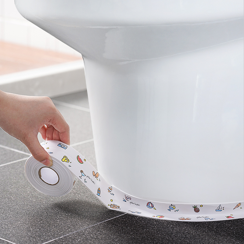 卫生间马桶防水贴补美缝密封胶