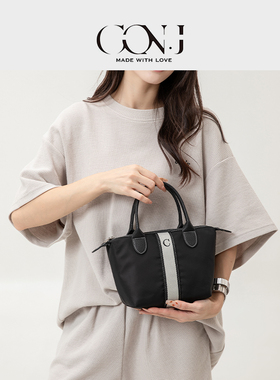 CON.J斜挎包高级感轻奢小众韩系ins风女单肩包休闲通勤托特手机包