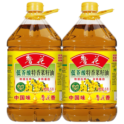 鲁花低芥酸特香菜籽油