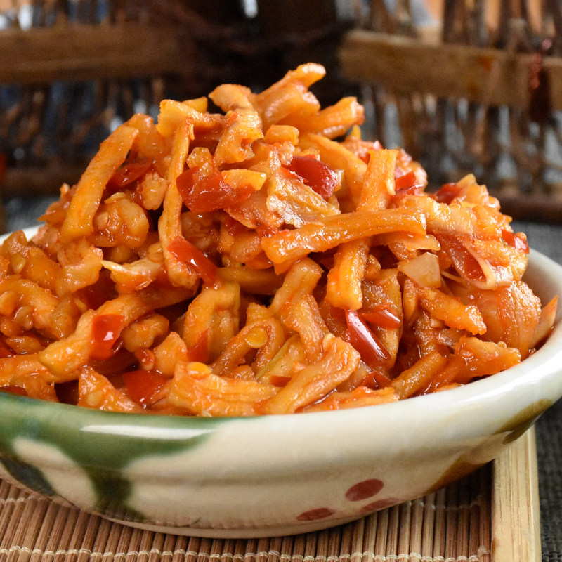 永乐湾农家萝卜条湖南特色小吃香辣脆爽萝卜丁餐前小菜酱下饭菜