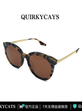 QUIRKYCATS板材合金太阳镜女ins风街拍凹造型素颜神器RESURGENCE