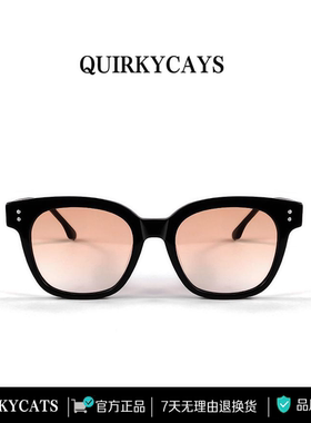 QUIRKYCATS方框墨镜GM明星同款