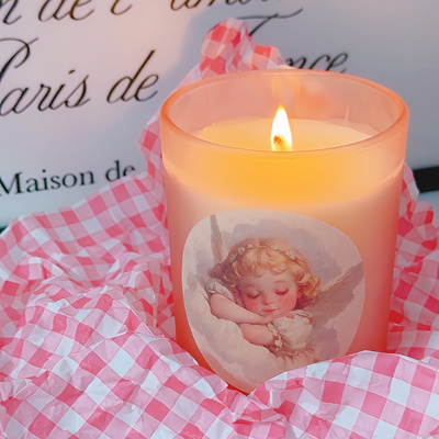 精油香薰蜡烛熏香安神助眠无烟小众室内持久卧室睡眠浪漫情调香氛