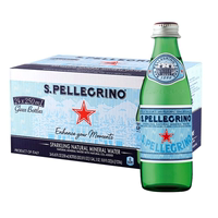 SAN Pellegrino 500ml*24 plastic bottle full case of Italian aerated natural mineral water sparkling soda thumbnail 2