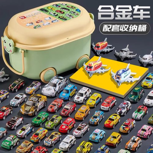 小汽车1岁-6岁回力惯性款式多