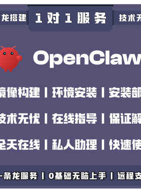 专业openclaw本地部署远程安装小龙虾api配置上门书代装定制接mac
