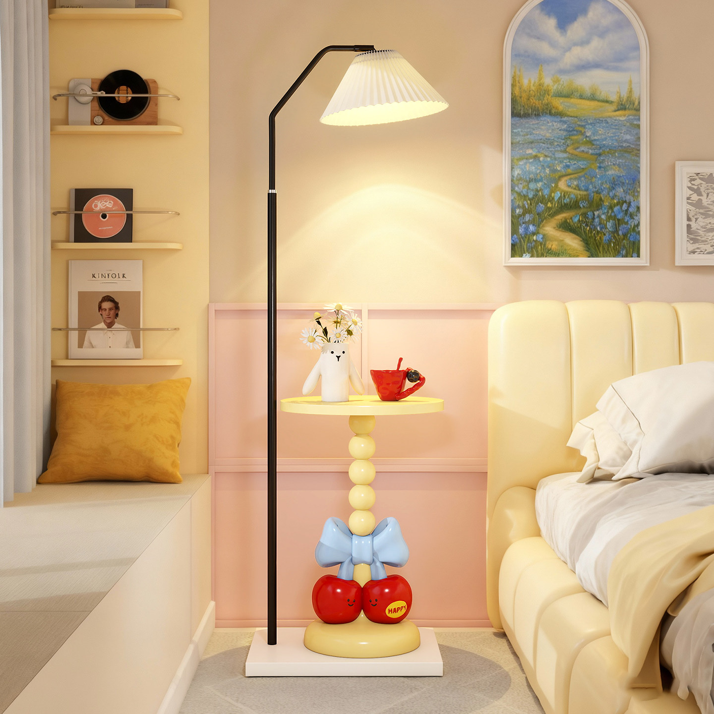 现代简约樱桃造型落地灯