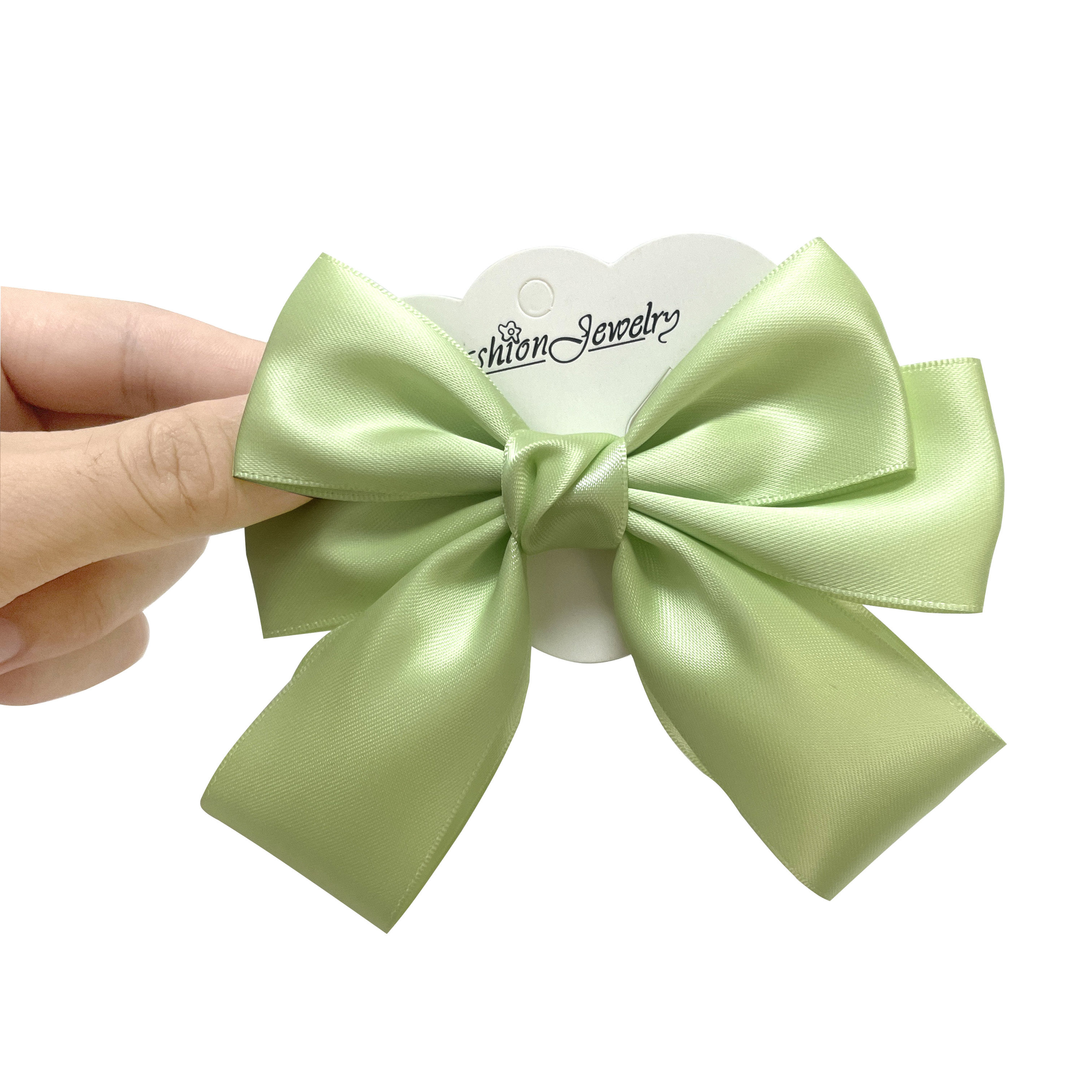 浅绿色超仙森系甜美少女蝴蝶结领结胸针韩版时尚衣领包包裙子配饰