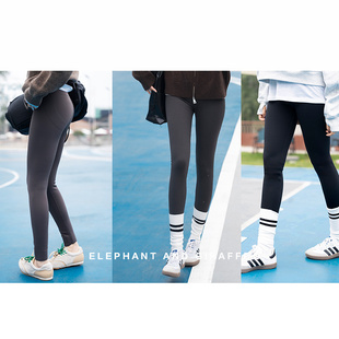 EG410328 强大舒适包裹力 裸感加绒瑜伽裤 厚实保暖无束缚