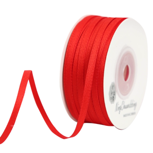 3mm涤棉带丝带diy手工绸缎带礼物花束包装蛋糕装饰品服装辅料织带