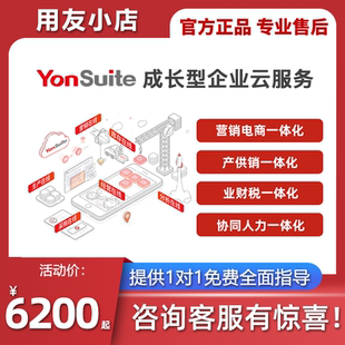 用友软件YonSuite财务业务一体化云ERP会计账务采购销售库存核算