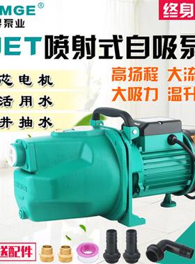 水泵JET1100A喷射泵家用高压抽水泵高扬程自吸泵增压循环水泵