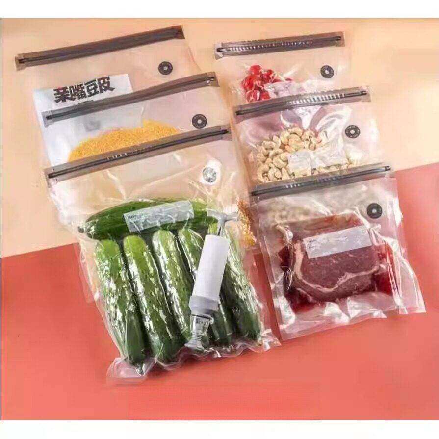 低温慢煮袋食品低温慢煮机真空袋抽气家用牛排密封保鲜袋高温蒸煮