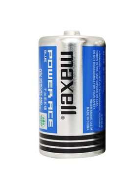 麦克赛尔蓝锰2号电池两Maxell