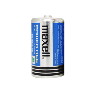 麦克赛尔Maxell蓝锰2号电池两二号1.5V碳性C型R14G面包超人喷水花洒摇椅玩具手电筒通3号中号电池批发干电池