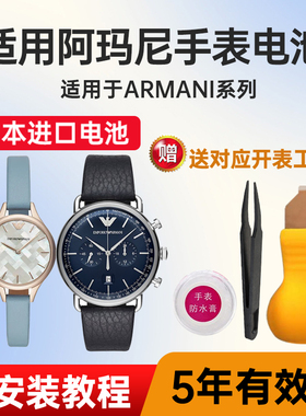 适用阿玛尼手表电池AR-11093 11095 11096 11104 11109日本进口纽扣电池