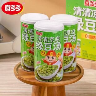 特价喜多多绿豆汤370克罐头清清凉凉夏季八宝粥早餐即食罐装饮料
