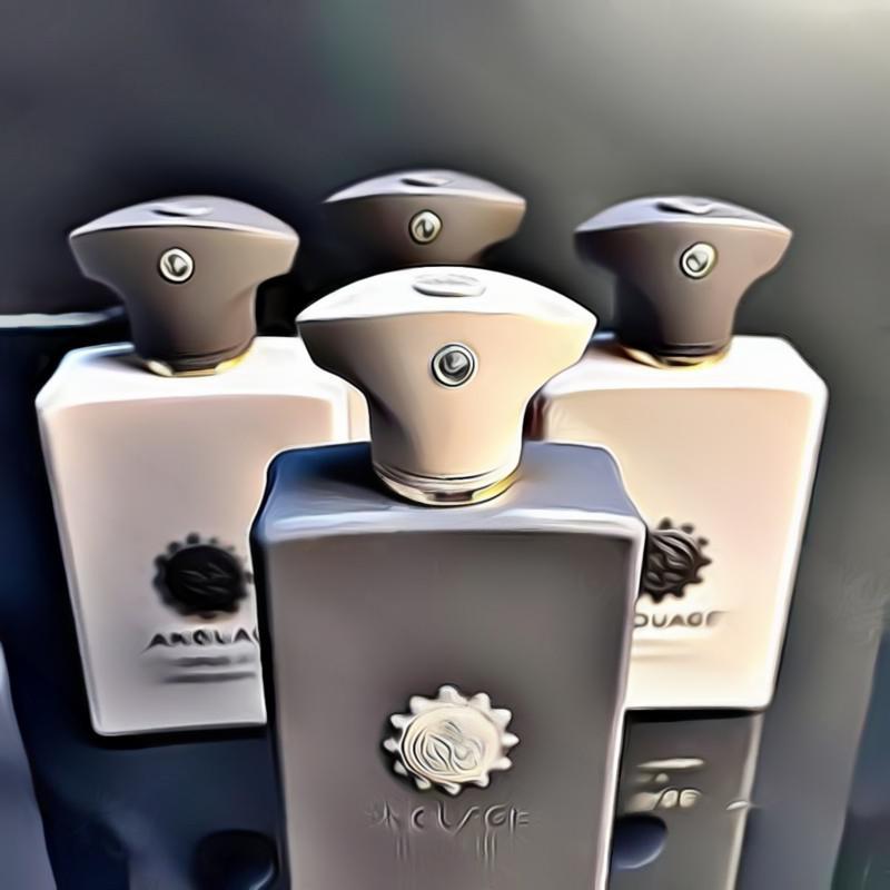 Amouage爱慕XII玫瑰焚香皮革森林帝王蓝银色乌木皇家烟草莽撞小样